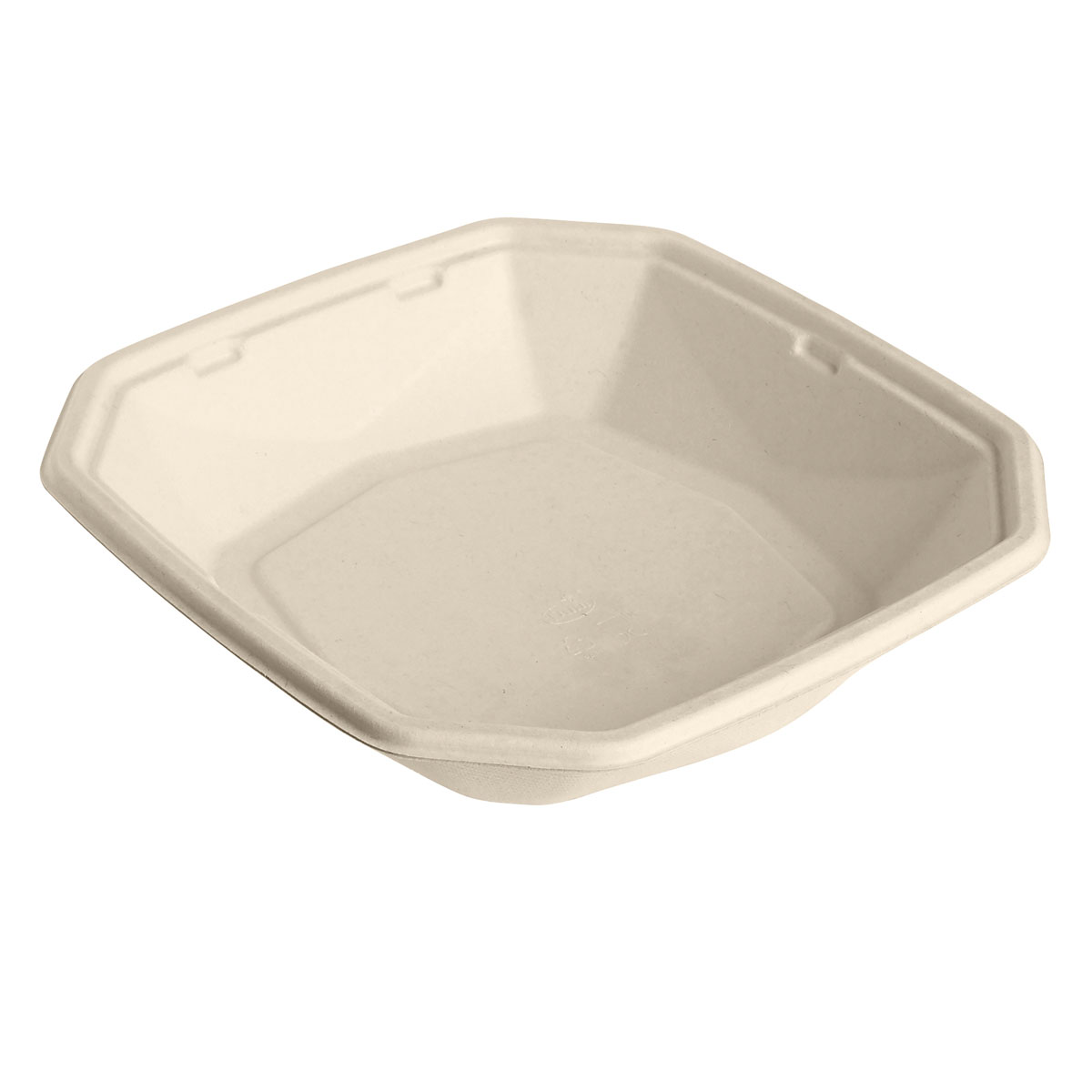 PAQ. 50 UNDS. CAJA OCTABAGASSE L 1000 ml 224x224x42mm BAGAZO KRAFT 188142P