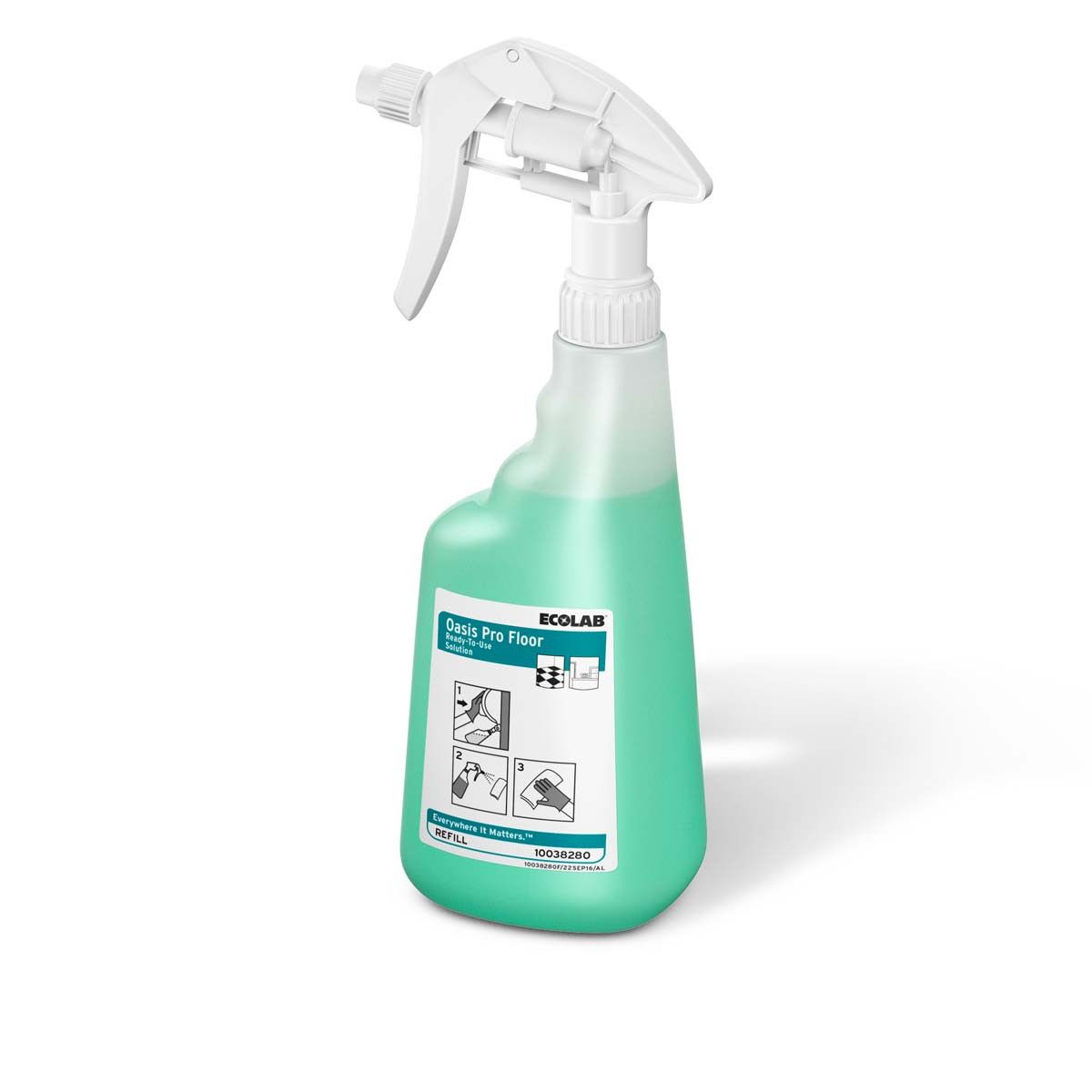 BOTELLA SERIGRAFIADA 650ML.: OASIS PRO FLOOR