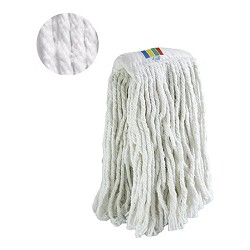 Fregamopa Industrial Mopa Cotó Blanc per pinça