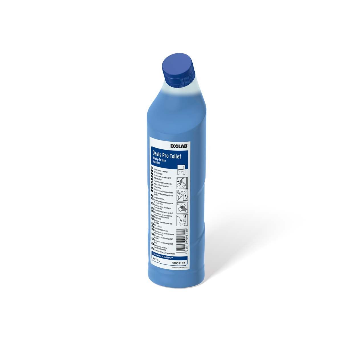 BOTELLA SERIGRAFIADA 650 ml: OASIS PRO TOILET