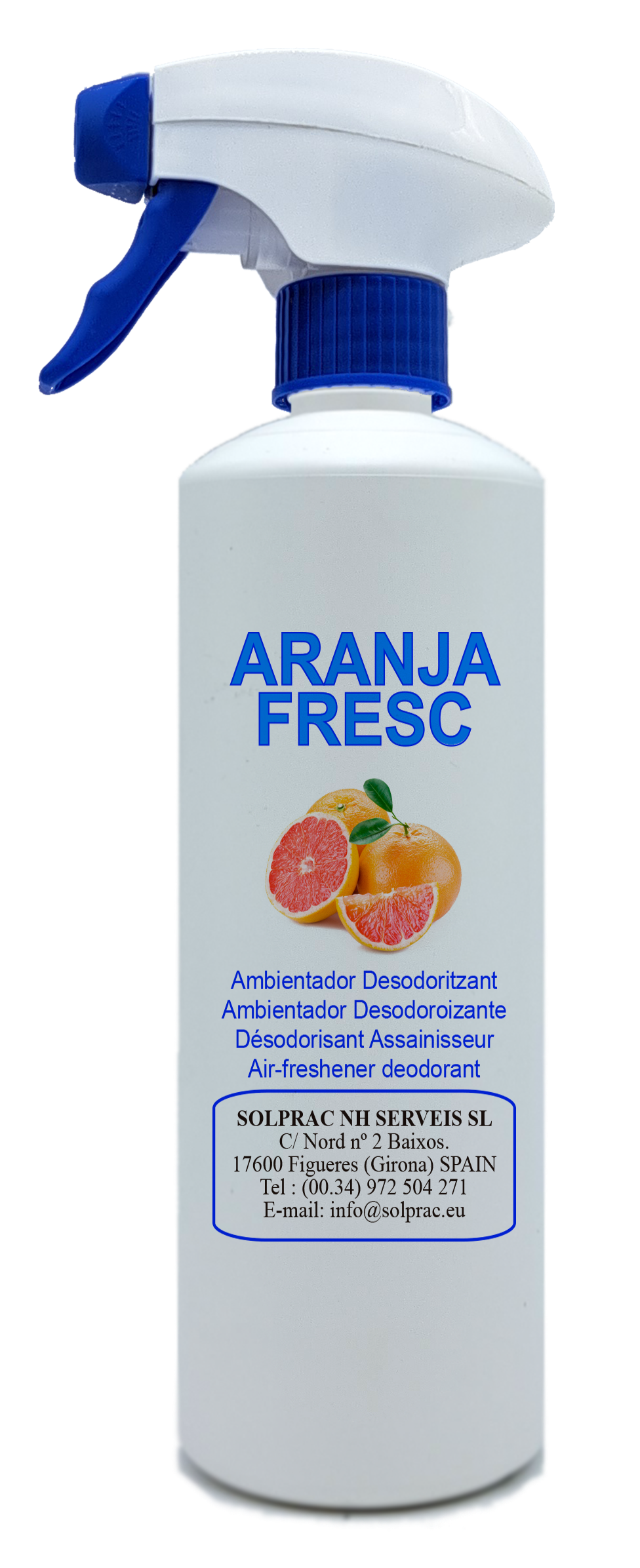 NH ARANJA FRESC 01 LT. Ambientador Persistent i Fresc per Banys i Diferents Ambients.