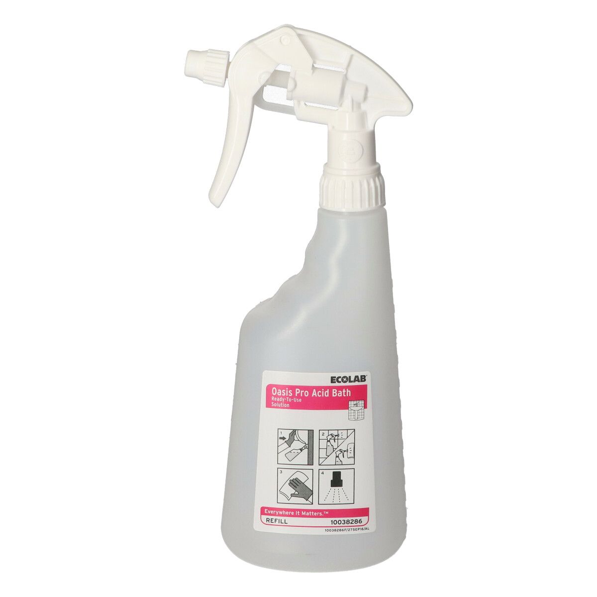 BOTELLA SERIGRAFIADA 650ML.: OASIS PRO ACID BATH