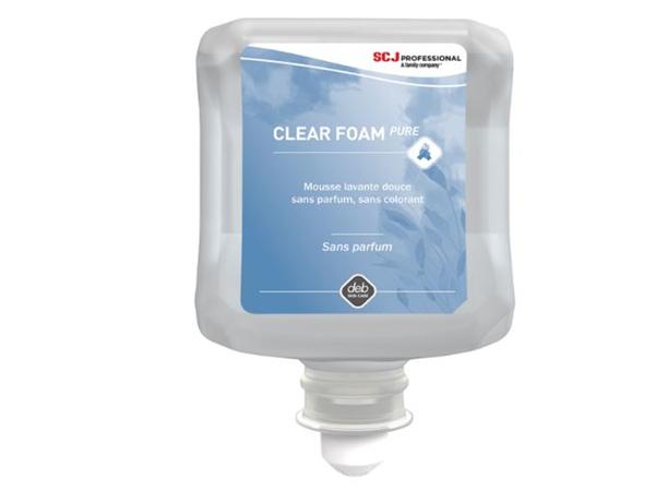 CJ. 3 UNDS. JABON CLEAR FOAM PURE 1,2L