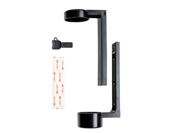 CJ. 10 UNDS. SOPORTE ""CYSOAP"" EN ABS NEGRO COMPRESIVO