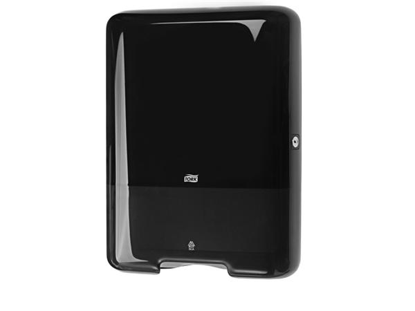 DISPENSADOR TORK TOALLAS PLEGADAS ELEVATION H3 NEGRO