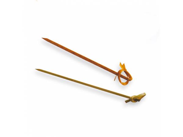 CJ. 2000u. PICKS DE BAMBU NATURA LAZOS 90mm