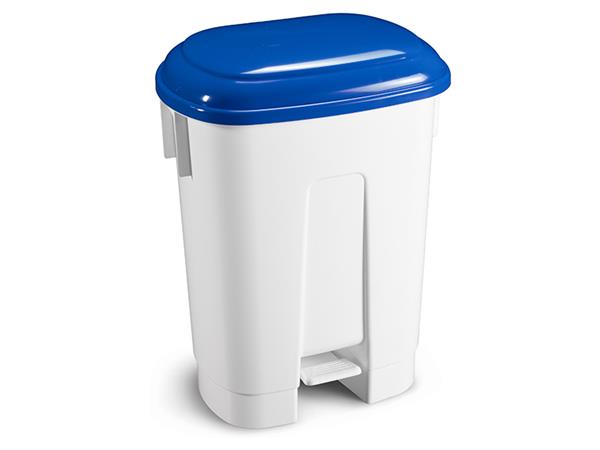 CONTENEDOR DERBY 60LT TAPA AZUL