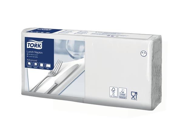 CAJA 10pX200u. TORK SERVILLETA LUNCH 2/C BLANCA