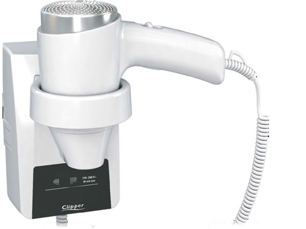 SECADOR DE PELO CLIPPER II BLANCO CON SOPORTE