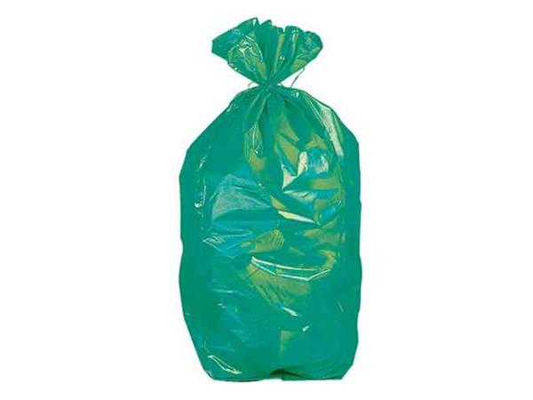 ROLLO 10 UNI. BOLSA BASURA VERDE 80X100 G.130 MD