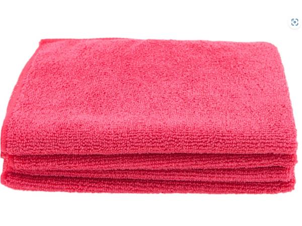 PAQ. 4 UNDS. BAYETA MICROFIBRA TECK-X 30X40CM FUCSIA