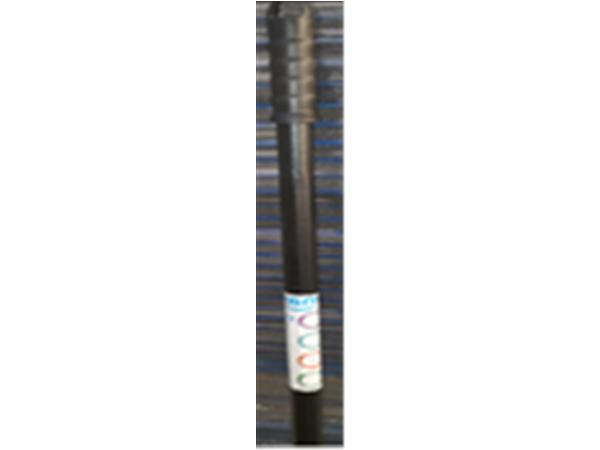 MANGO OCTOGONAL NEGRO-GRAFITO 1,40M