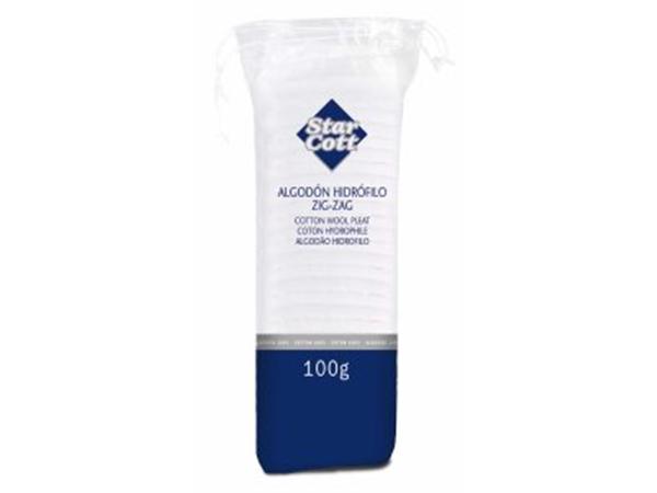 CJ. 21 PAQ. ALGODON ZIG-ZAG 100 GR.