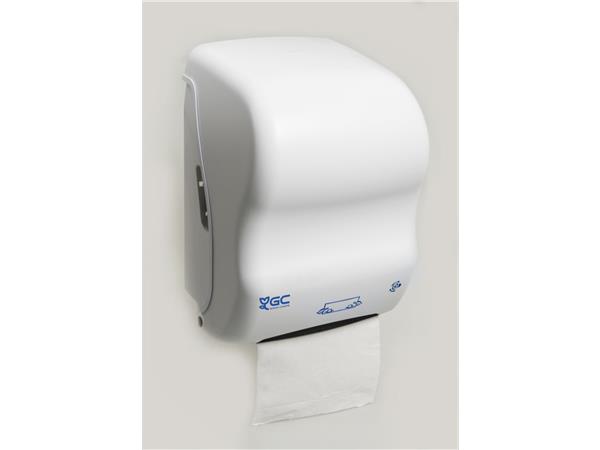 DISPENSADOR SIMPLICITY AUTOCUT BLANCO PARA BOBINA SECAMANOS