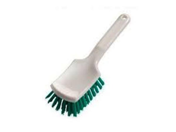 CEPILLO CON MANGO MEDIA DUR. GREEN 2pc