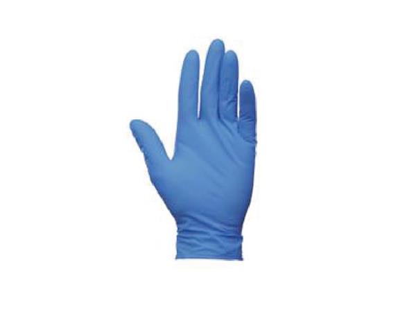 CJ. 10 PAQ. x 100 UNDS. GUANTE FLEX NITRILO AZUL KLEENGUARD* G10 T/XL