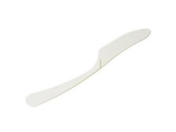 168641 CJ. 1000 UNDS. CUCHILLO LARGE 185mm CPLA BLANCO