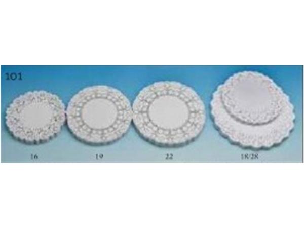 PAQ. 250 uni. BLONDA BLANCA CALADA 25 cm.