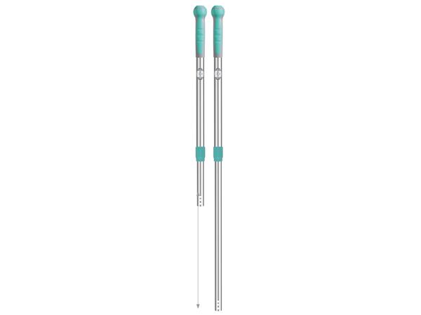 MANGO TELESCOPICO MINI ALUMINIO VERDE 56-93,4 CM