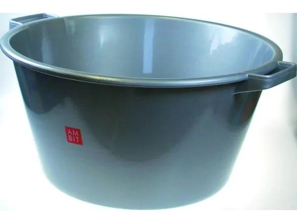 BARREÑO REDONDO PLATA 12 L Ø 35 X 19 CM