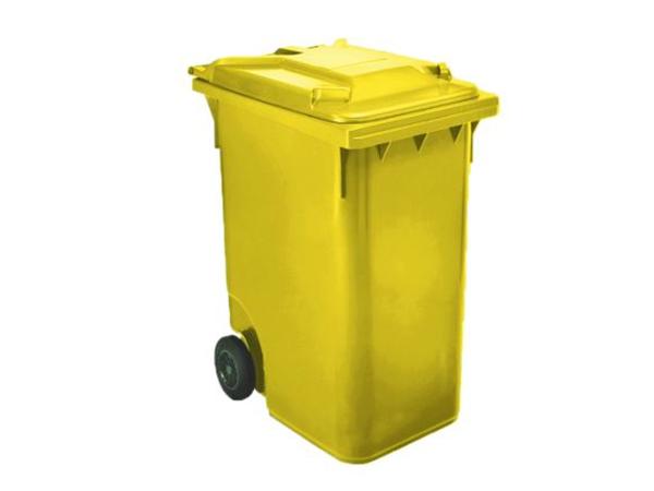 CUBO 360 LTS. AMARILLO CON RUEDAS