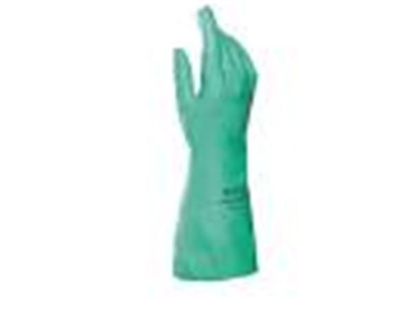 GUANTE NITRILO VERDE ULTRANITRIL FLOCADO 492 T-10