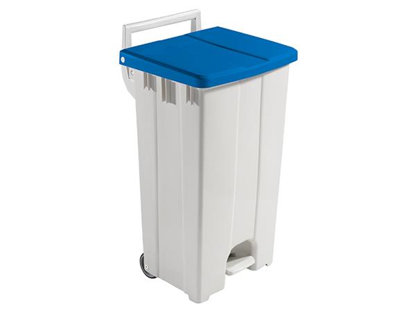 CONTENEDOR DERBY 90 LT. C/TAPA AZUL