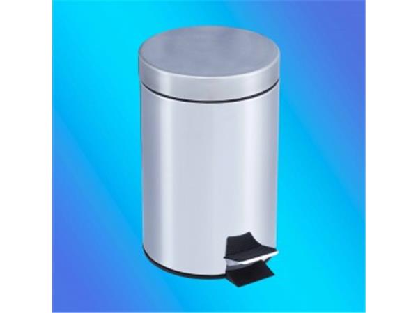 PAPELERA 5 LTS INOX BRILLO