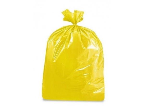 ROLLO 10 UNDS. BOLSA SEMIVIRGEN AMARILLA 85X115 G-48 ADV S/PLEGAR