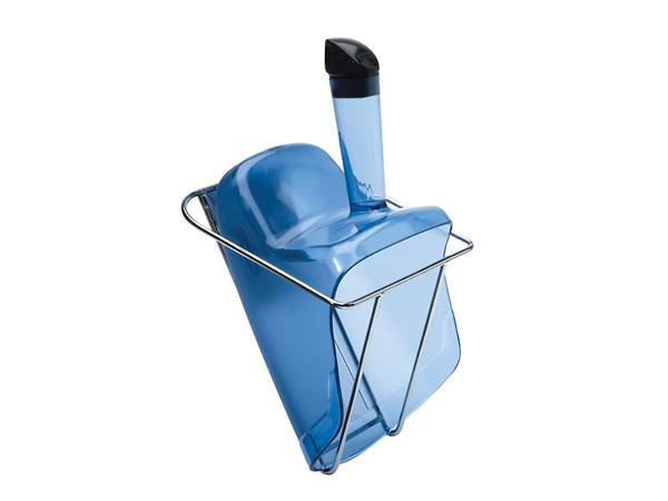 PALA CON PROTECCION DE MANO Y SOPORTE AZUL