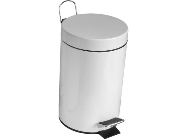 PAPELERA PEDAL 20 LTS. BLANCO
