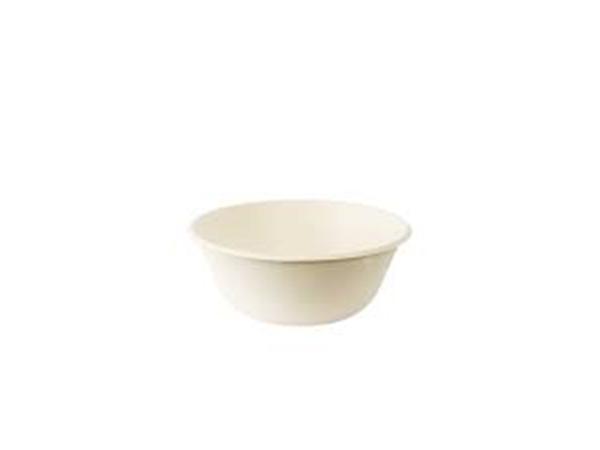 187047 CJ. 500 UNDS. CUENCO COPPA 500 ml 140x140x57mm BAGAZO BLANCO