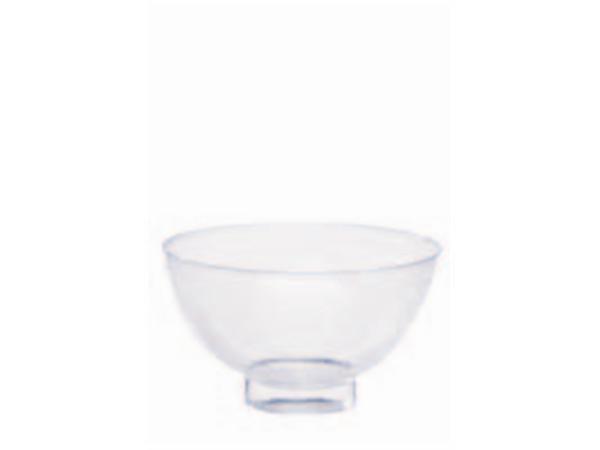 CJ. 240 UNDS.MINI COPA PARA APERITIVOS EN PLASTICO TRANSPARENTE ø 66mm - A: 35mm