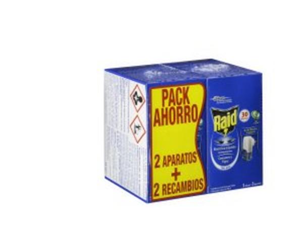 RAID LIQUIDO PACK 2APARATOS+2RECAMBIOS *B
