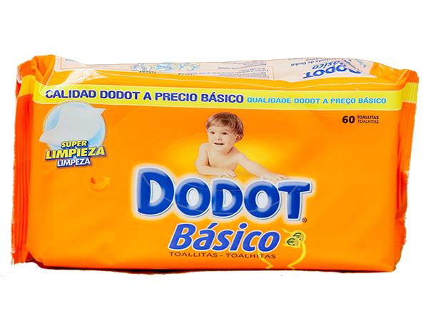 PAQ. 54 TOALLITAS DODOT BASICO