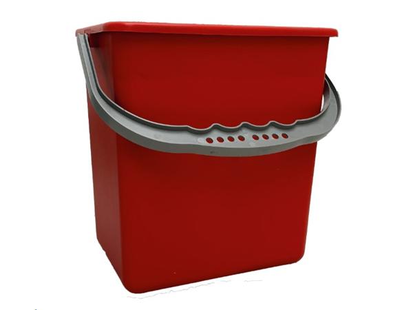 CUBO PARA CARRO 6 LTS ROJO