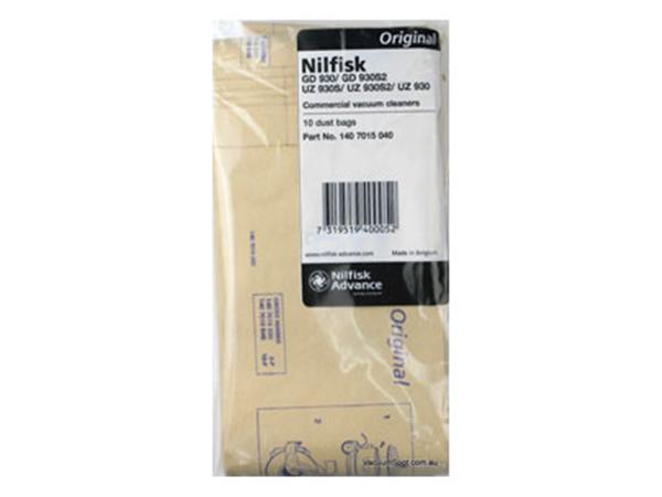 PAQ. 5 UNI. BOLSA ASPIRADOR NILFISK GD-930