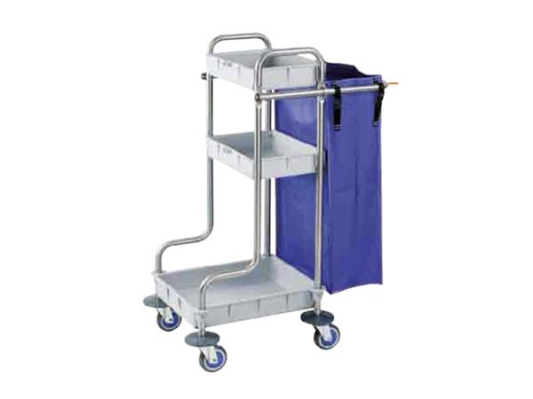 CARRO FREGADO FACIL MOD.570/2B AC. INOX.