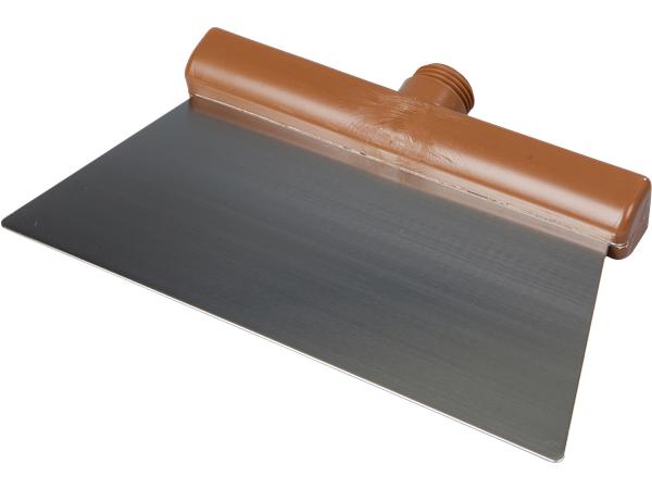 RASQUETA ACERO INOX. PARA MANGO (IND. ALIMENTARIA) 270x110mm MARRON