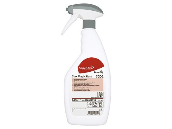 CJ. 6 X 0.75L. CLAX MAGIC RUST QUITAMANCHAS ÓXIDO*C