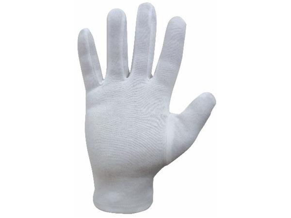 GUANTES ALGODON BLANCO T-9