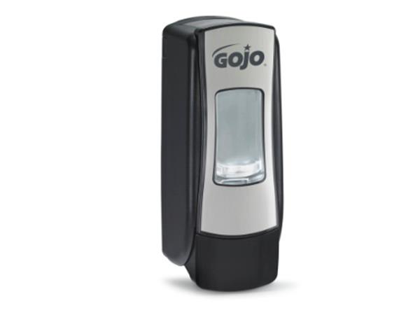 DISPENSADOR GOJO ADX CROMADO/NEGRO 700 ML.