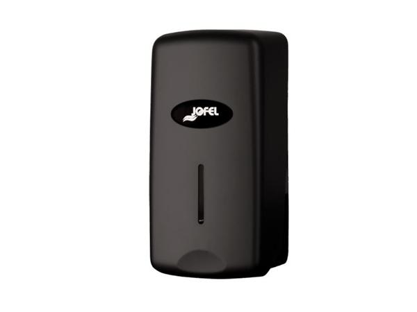 DISPENSADOR JABON 1L NEGRO MATE