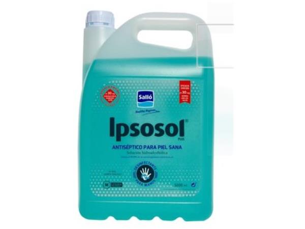 CJ. 4 UNDS IPSOSOL PLUS LIQUIDO 5 KG.*I
