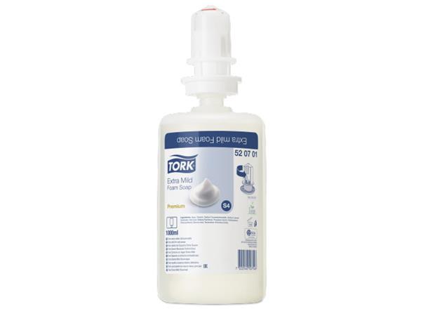 CJ. 6 UNI. JABON EN ESPUMA TORK PREMIUM EXTRA SUAVE