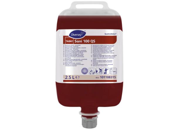 CJ. 2 UNDS. TASKI SANI 100 QS W1a 2,5L. DETERGENTE NEUTRO BAÑOS