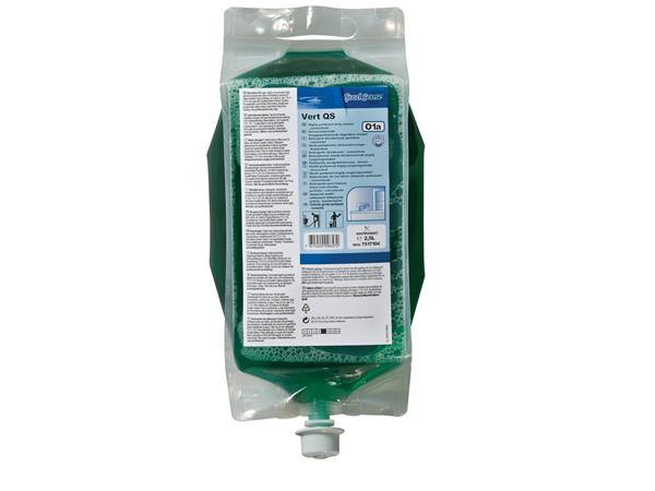 CJ.2UNI. TASKI GOOD SENSE VERT QS 2,5L. DETERGENTE SUPERFICIES PERFUMADO