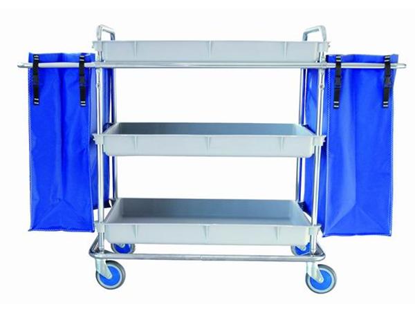CARRO CAMARERA SIN BASE MOD. 20 ACERO INOX