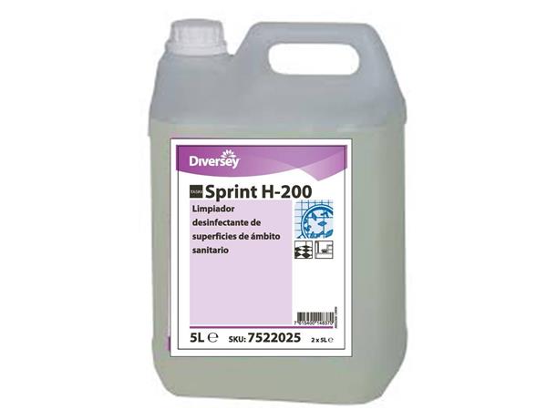 LIMPIADOR DESINFECTANTE SPRINT H-200 5 LTS.*C