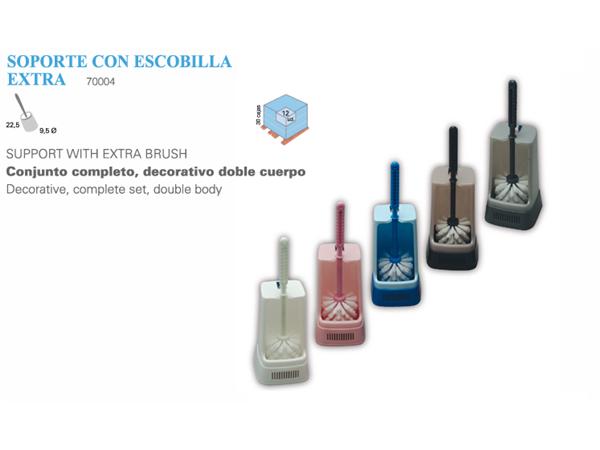 ESCOBILLERO COMPLETO CUPULA BLANCO